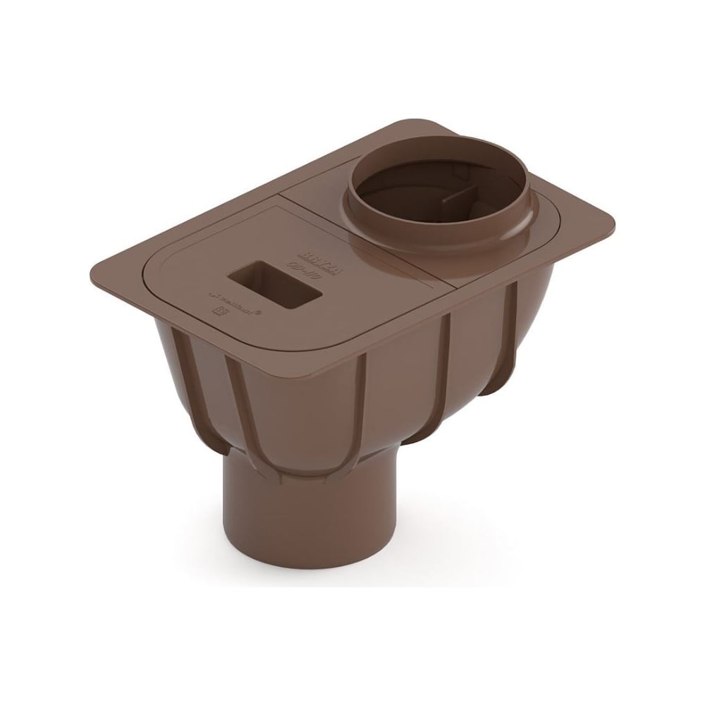 Изображение товара Ливнеприемник BRYZA 110 мм коричневый для сбора дождевых вод