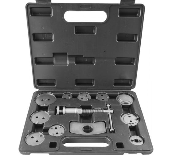 Изображение товара Приспособление для возврата поршней цилиндров дисковых тормозов THORVIK ACPTK12 в наборе, 12 предметов 52316