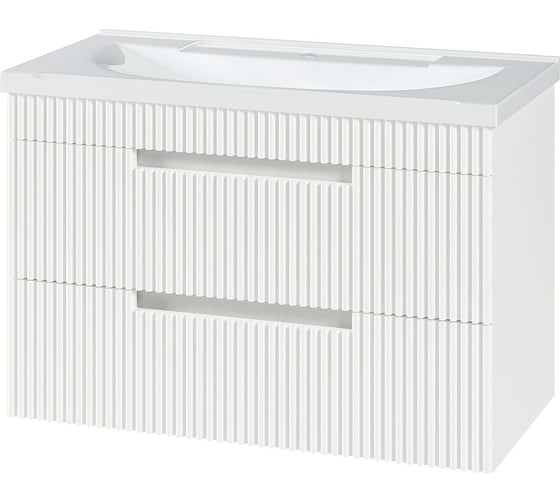 Изображение товара Тумба с раковиной Brevita ariana 80 УТ000014132