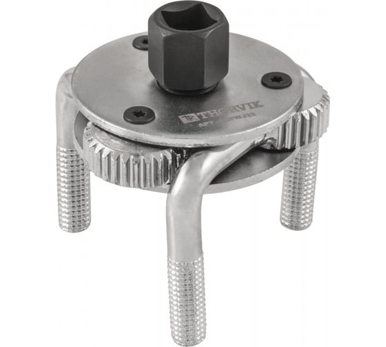 Изображение товара Съемник масляных фильтров краб THORVIK AOFWJ32 с цилиндрическими захватами, диапазон 65-120мм 52341