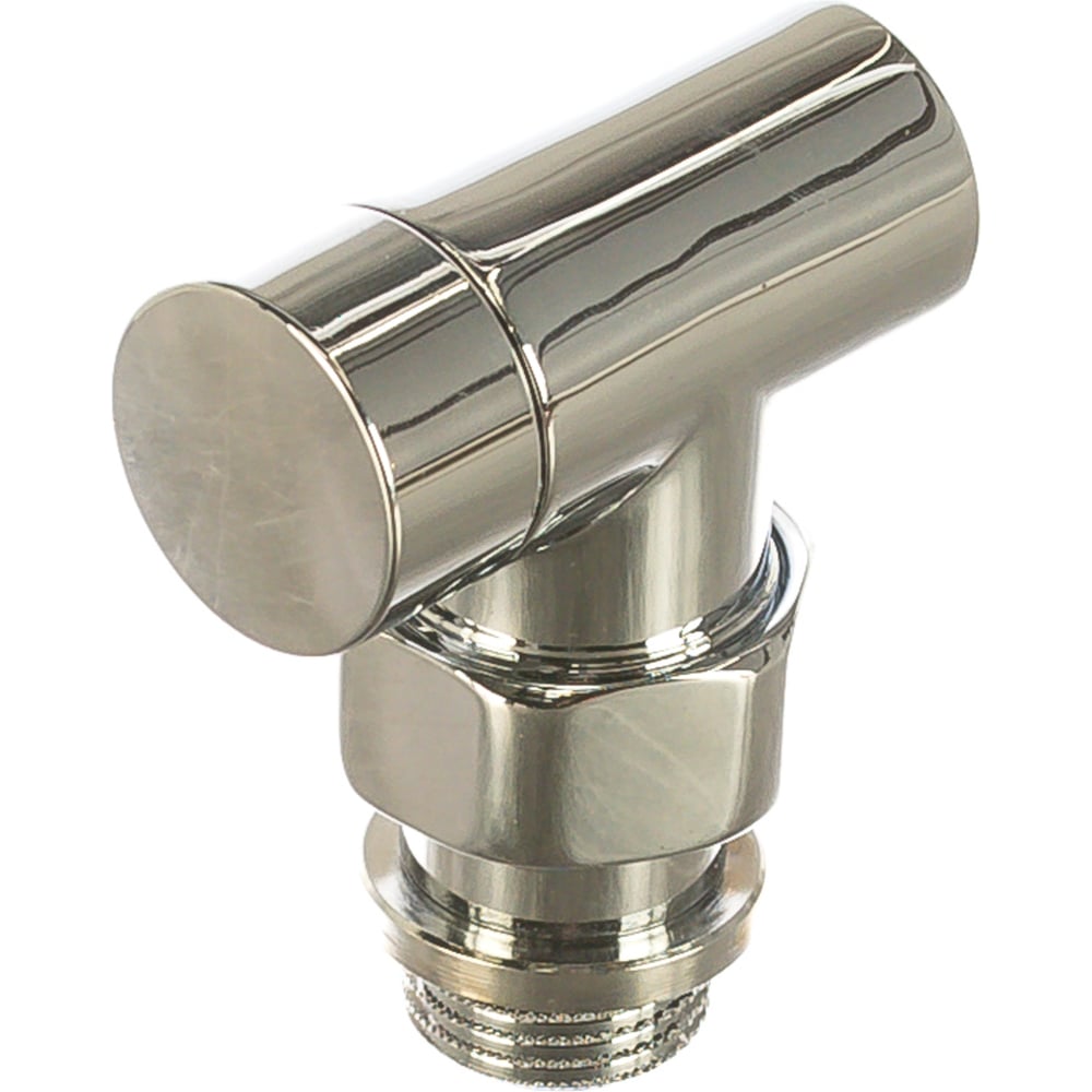 фото Угловой запорный клапан для радиатора sr rubinetterie 1/2, цвет хром, tondera light 0775-1500c000