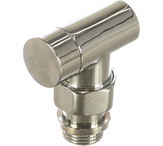 Изображение товара Угловой запорный клапан для радиатора SR Rubinetterie 1/2, цвет хром, Tondera Light 0775-1500C000