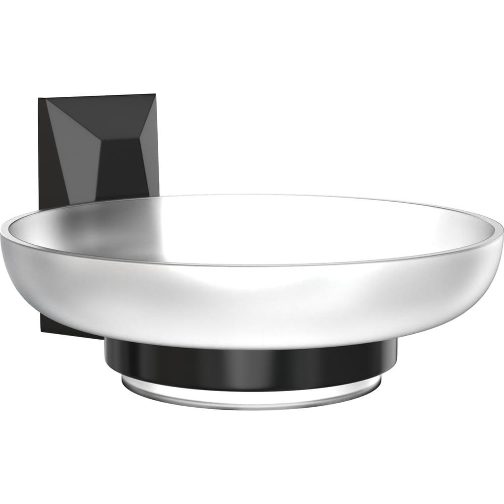 Изображение товара Настенная мыльница для ванной Kleber ICE Black KLE-ICE036BL