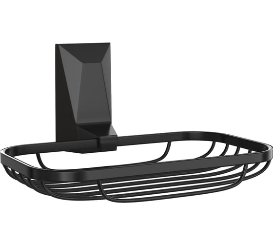 Изображение товара Настенная мыльница-решетка для ванной Kleber ICE Black KLE-ICE040BL