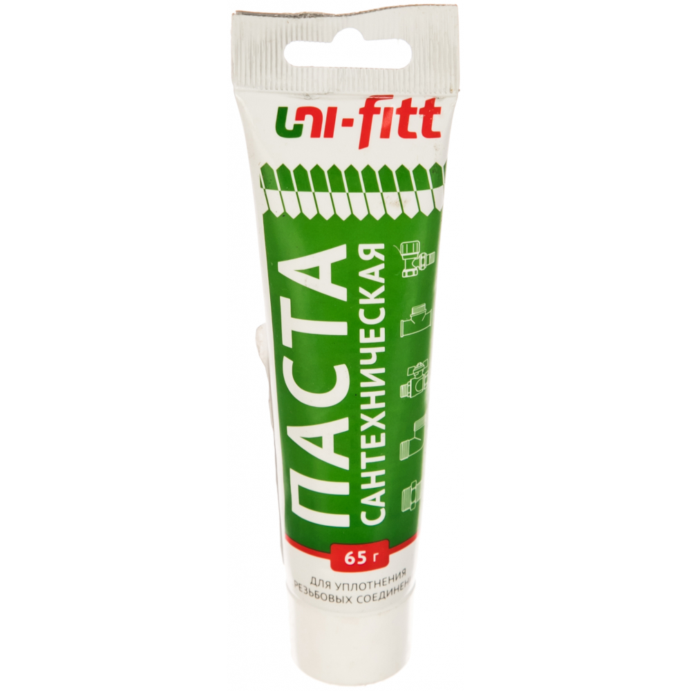 Паста-герметик для льна Uni-Fitt паста уплотнительная multipaste универсальная 70 г