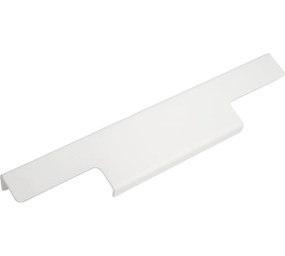 Изображение товара Накладная ручка-профиль MAKMART L.196 мм, отделка белый бархат (матовый) RT.06.196.9016