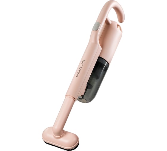 Изображение товара Аккумуляторный пылесос Galaxy LINE GL 6221 бежевый, мощность 130 Вт, мощность всасывания до 30 аэроватт, два уровня мощности всасывания, объем контейнера 0,3 л, HEPA-фил 7040162217