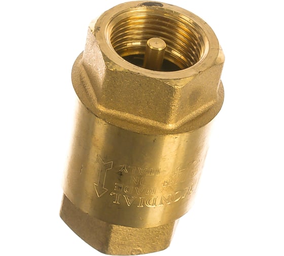 Изображение товара Обратный клапан SR Rubinetterie Mondal с латунным затвором 3/4, 0170-2000G000