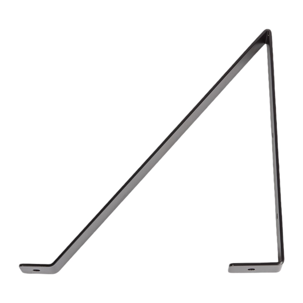 Изображение товара Менсолодержатель MAKMART Лофт-2 черный матовый сталь 280х250х40 мм