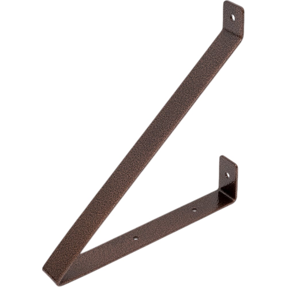 Изображение товара Менсолодержатель MAKMART Лофт-2 из стали бронза 30 кг грузоподъемность