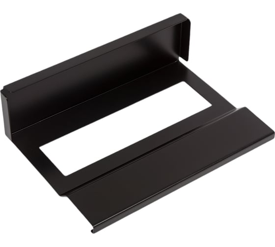Изображение товара Полка для специй MAKMART 1-уровневая, 256x75x180 мм, отделка черный бархат (матовый) RS.2A.3001.9005