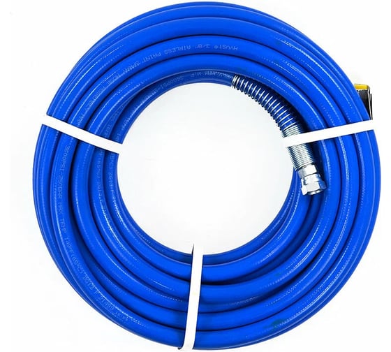 Изображение товара Шланг высокого давления 250 бар, 3/8"NPSM, 15 м, синий 17200040-15-2 SCHTAER SCH-250-3/8-15-B