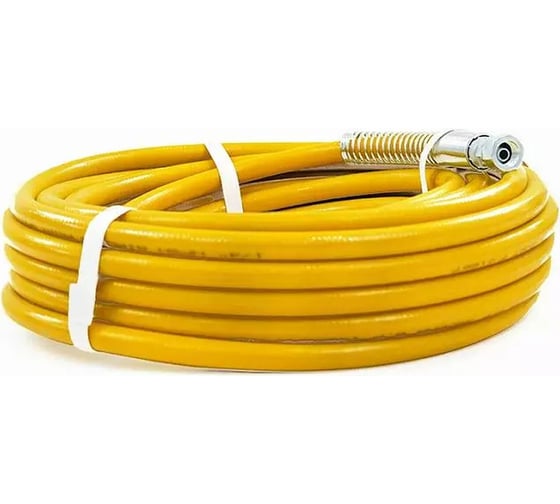 Изображение товара Шланг высокого давления а/c, 250 бар, 1/4"NPSM, 15 м, желтый 17200040-15-1 SCHTAER SCH-250-1/4-15-Y-A