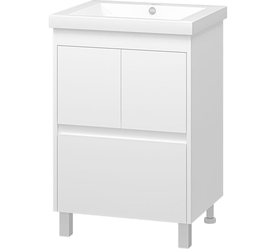 Изображение товара Тумба с раковиной Misty алиса 58 напольная УТ000011236