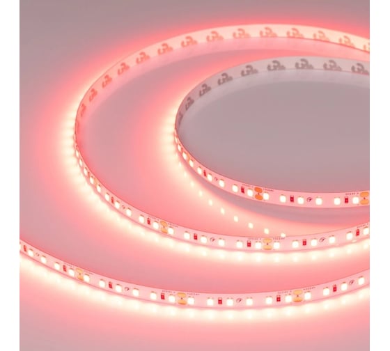 Изображение товара Светодиодная лента Arlight RT-A120-8mm, 24V, Scarlet 5м 043383