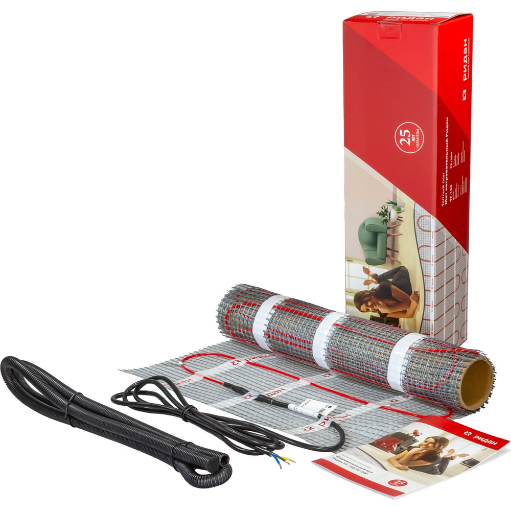 Изображение товара Нагревательный мат Ридан TF 150 Вт для обогрева помещений