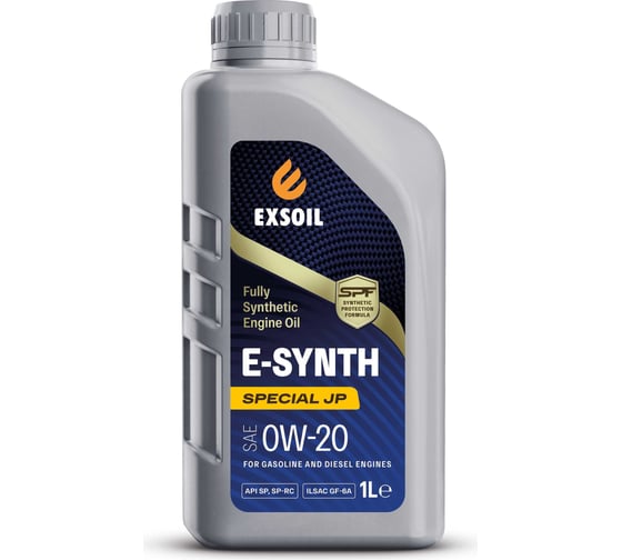 Изображение товара Моторное масло EXSOIL E-SYNTH Special JP SAE 0W-20 1 л 8364-0010