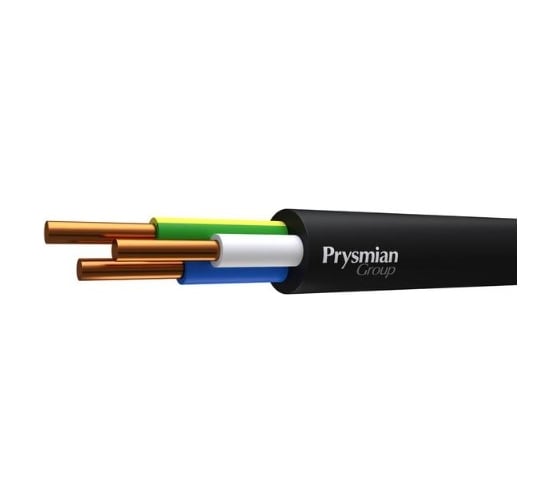 Изображение товара Кабель ВВГнг(А)-LSLTx PRYSMIAN 3x2,5 (N, PE) 100 метров 3903050101