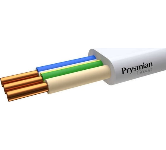 Изображение товара Кабель ПВВП PRYSMIAN 3x1,5 (N, PE) 100 метров 703040201