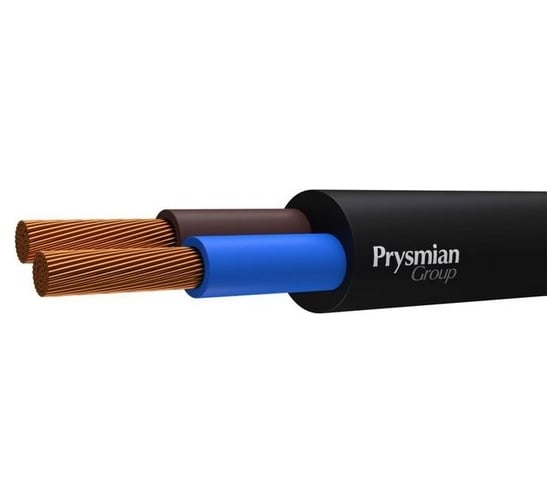 Изображение товара Кабель ПВС PRYSMIAN 2x1,5 100 метров 102040101