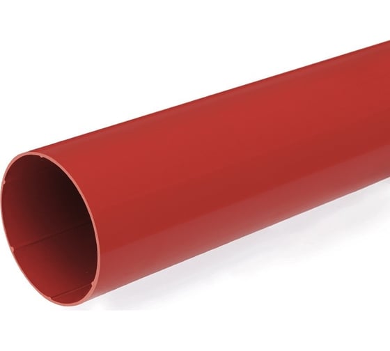 Изображение товара Водосточная труба BRYZA 90 мм / 3 м краcная 62-123