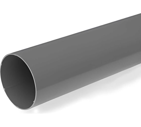 Изображение товара Водосточная труба BRYZA 90 мм / 3 м, графит 62-124