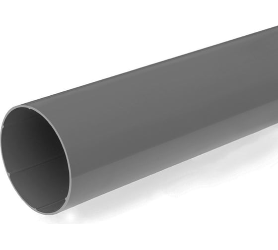 Изображение товара Водосточная труба BRYZA 63 мм / 3 м, графит 60-124