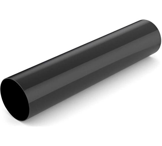 Изображение товара Водосточная труба BRYZA 90 мм / 3 м, черная 62-129