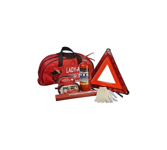 Изображение товара Набор автомобилиста ЛЕДИ АВТО 6 предметов Автостоп H-5 692828
