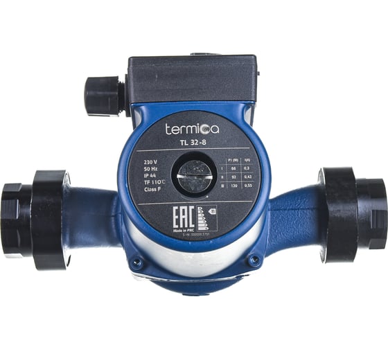 Изображение товара Циркуляционный насос Termica TL 32-8 180 с гайками, без кабеля 84151008