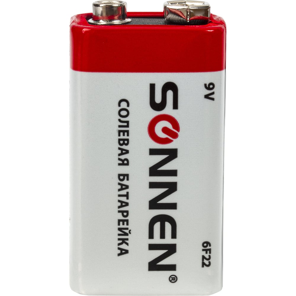 Солевая батарейка SONNEN батарейка солевая rexant аа r6 proconnect 1 5 в 4 шт термопленка