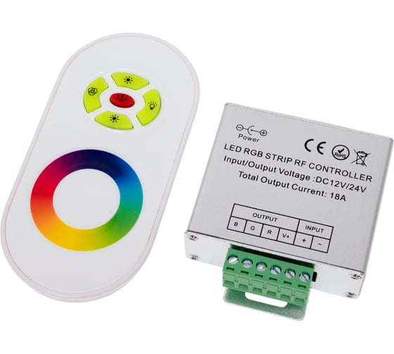 Изображение товара Контроллер Smartbuy радио LED RGB Сенсорный 18А SBL-RGB-Sen