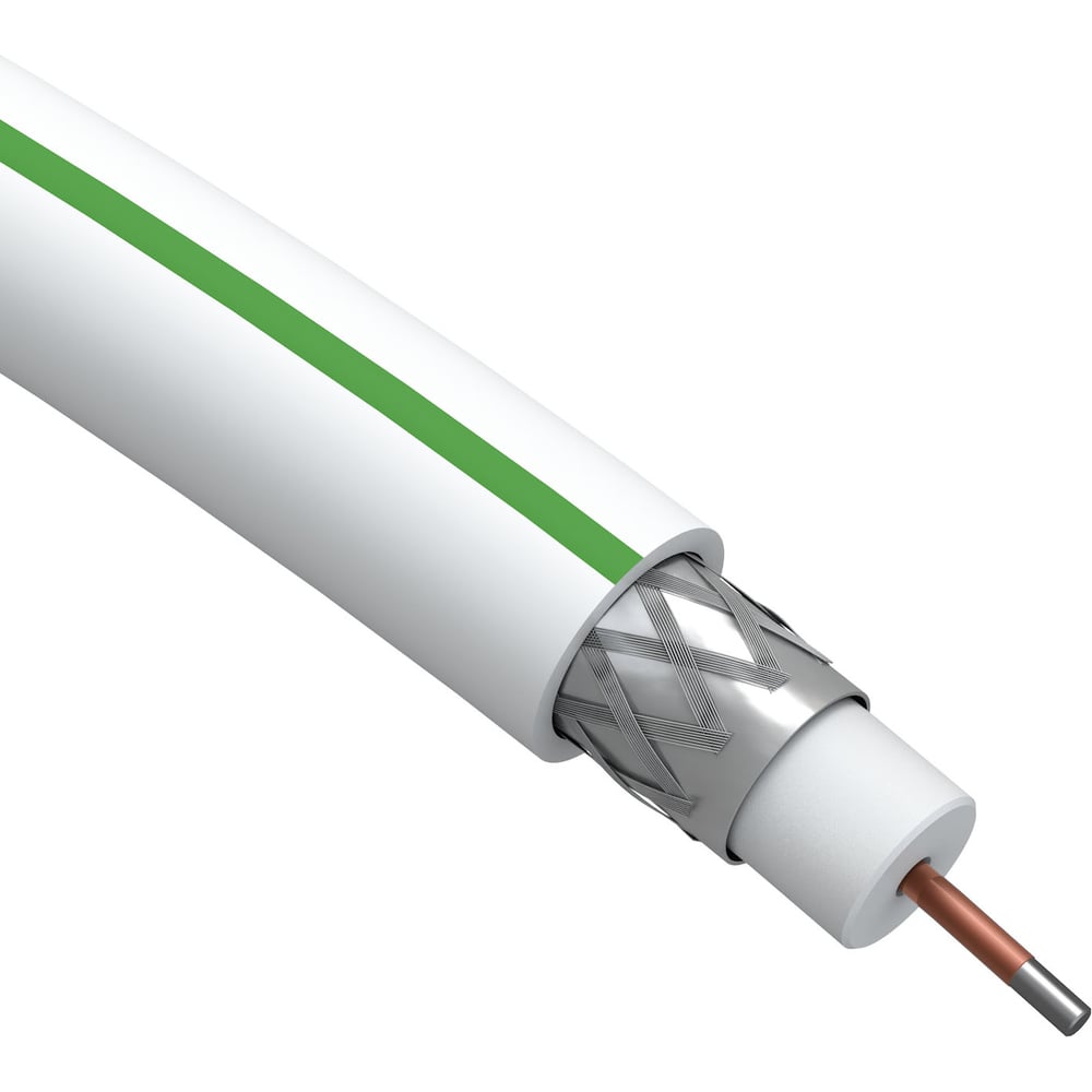Изображение товара Коаксиальный кабель ЭРА SAT 703 B,75 Ом, CCS/, PVC, цвет белый Б0044608