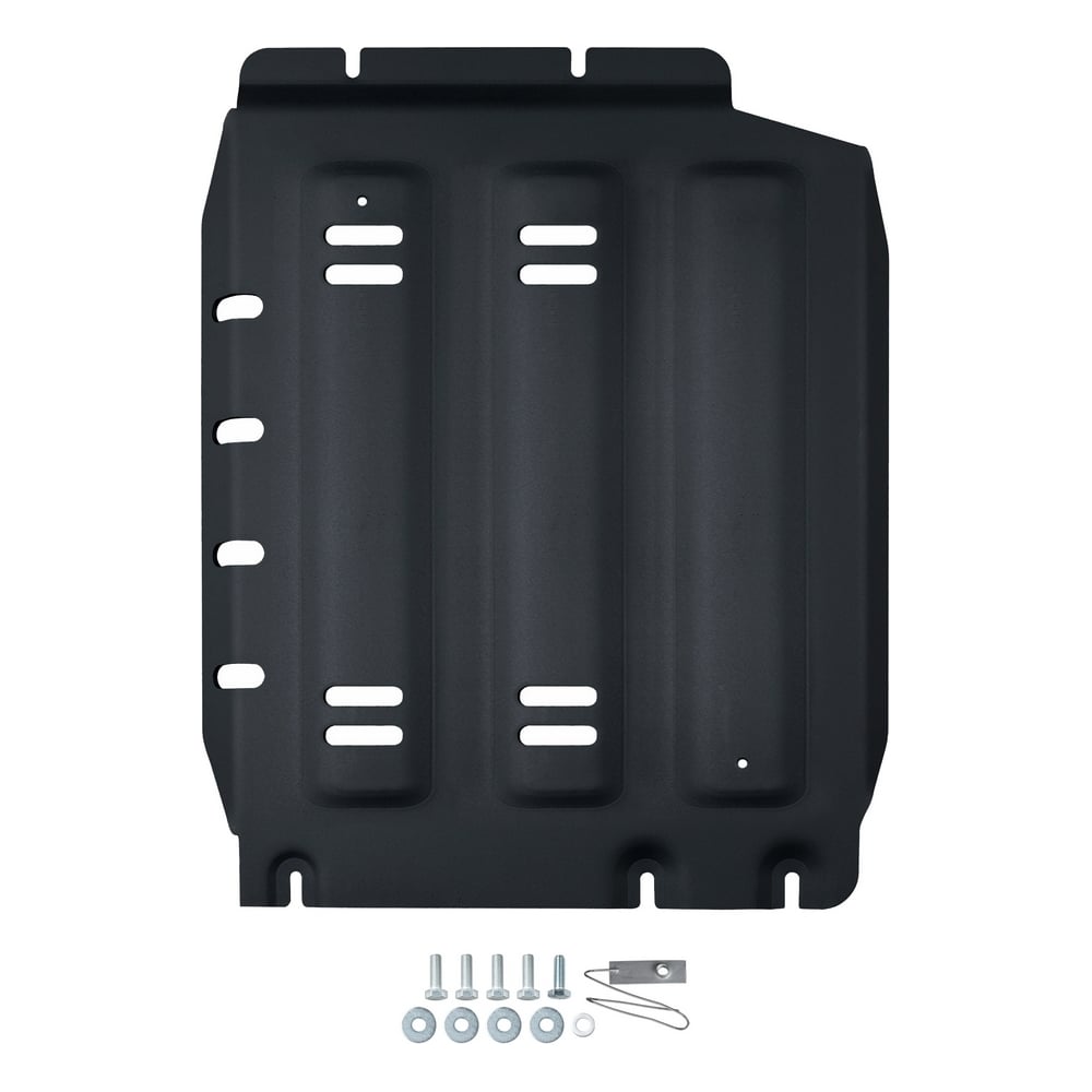 Изображение товара Защита АвтоБроня Tank 300 V-2.0, сталь, комплект крепежа, качественная защита автомобиля 2023+