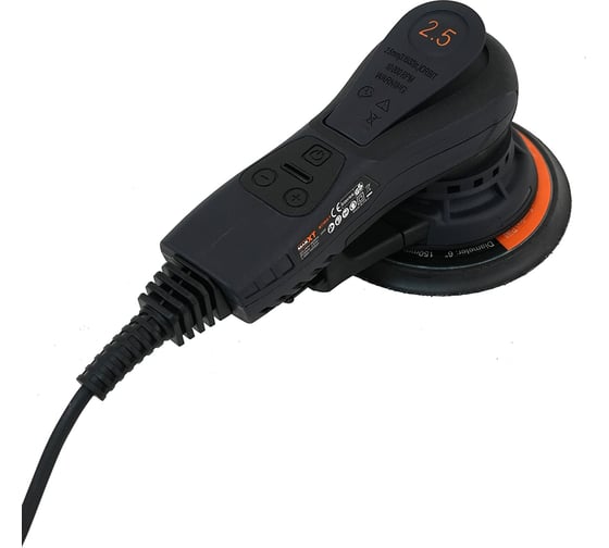 Изображение товара Ручная шлифовальная машинка MaxXT 220V/50Hz, 350W, эксцентрик 2.5 мм R7303-150-2.5