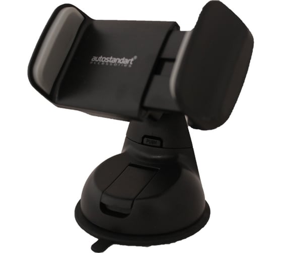 Изображение товара Держатель телефона AUTOSTANDART uni mount, на приборную панель или стекло, ширина 55-85 мм 0905053