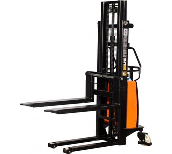 Изображение товара Штабелер с электроподъемом SIBLINE модель SPN1525 1.5 т, 2.5 м, гелевая АКБ 00014625