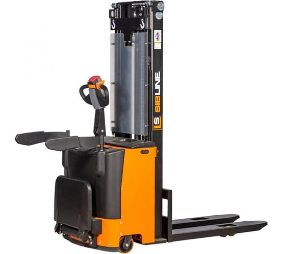 Изображение товара Электрический самоходный штабелер SIBLINE модель CL1556W 1.5 т, 5.6 м, с платформой, свинцово-кислотная АКБ 00014862