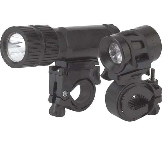 Изображение товара Велосипедный фонарь ЭРА VB-601 Бим  комплект, 3Вт/6xLED, 3xAAA  2xCR2032, бл Б0029194