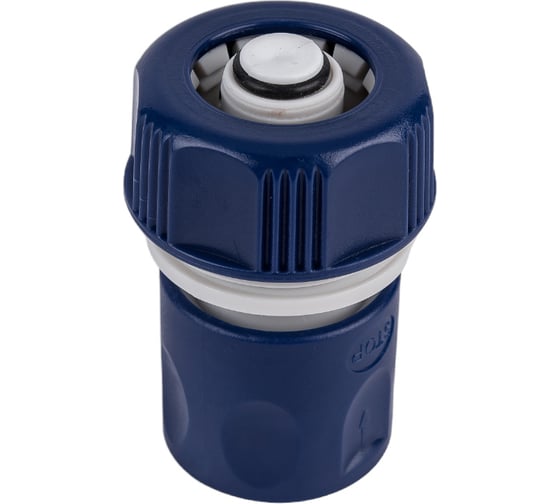 Изображение товара Соединитель/коннектор (с аквастопом; для шланга 19 мм; 3/4; пластик) GREEN APPLE ЕСО GAES20-07 Б0017771