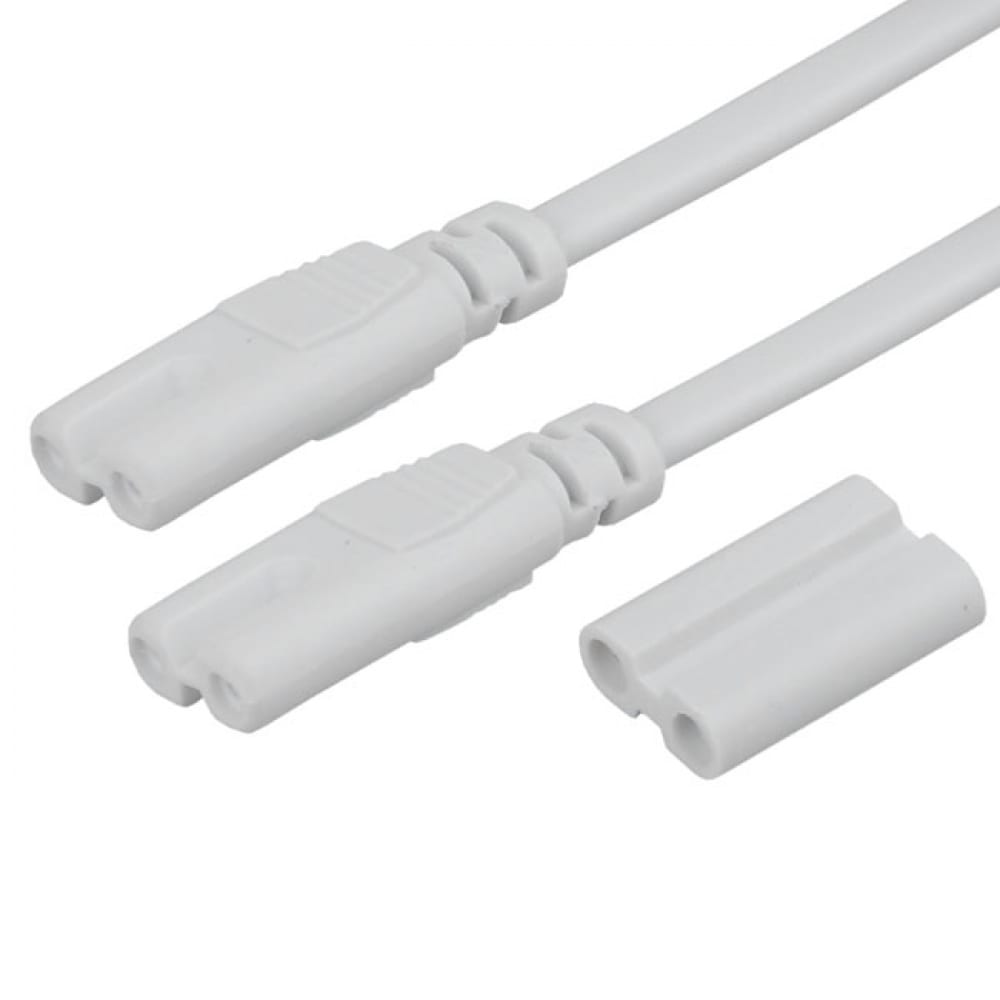 Набор коннекторов для линейных LED светильников ЭРА, цвет белый Б0028203 LLED-А-CONNECTOR KIT-W - фото 1