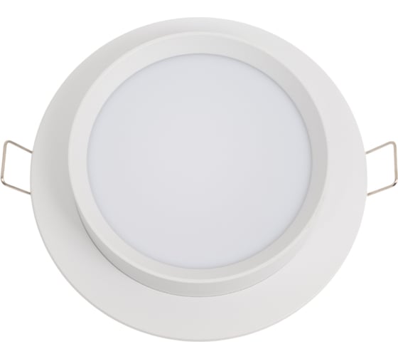 Изображение товара Встраиваемый светильник MAYTONI hoop 1хgx53x15w алюминий и пластик белый DL086-GX53-RD-W