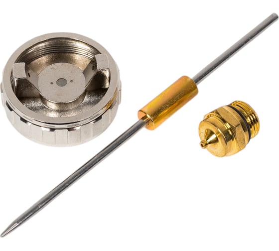 Изображение товара Сопло для краскораспылителя S-990G 1.2 мм (сопло + игла + форсунка + зажим сопло) AktiSpray 99012