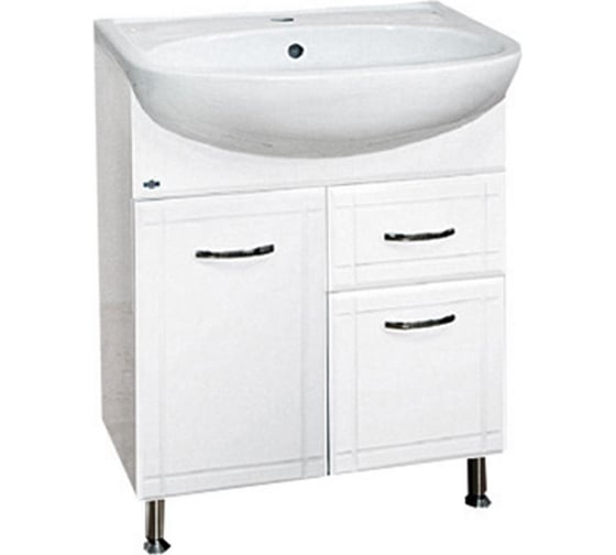 Изображение товара Тумба с раковиной Misty уют 60 с 1 ящиком ИП000000160