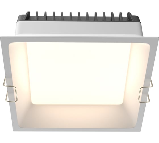 Изображение товара Встраиваемый светильник MAYTONI okno led 18w алюминий и пластик белый DL056-18W3-4-6K-W