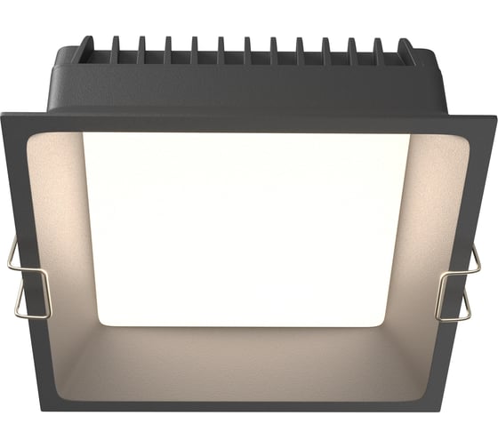 Изображение товара Встраиваемый светильник MAYTONI okno led 18w алюминий и пластик черный DL056-18W3-4-6K-B