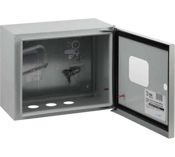 Изображение товара Щит с монтажной панелью ЭРА SIMPLE ЩМПг (окно)-02 IP54, 250х300х175, Б0041661