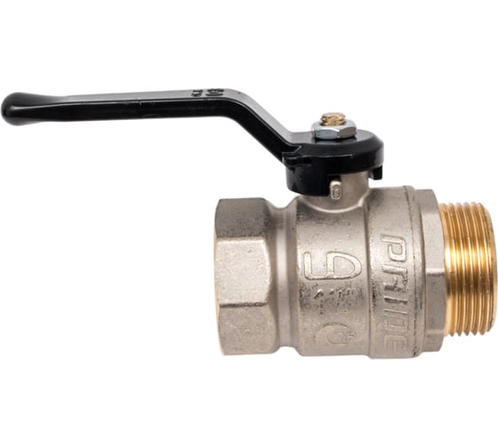 Изображение товара Кран шаровой латунный LD Pride, вн./нар.резьба, ручка-рычаг, 1 1/4" 47.32.B-Н.Р LD 47.122.2.32.M02