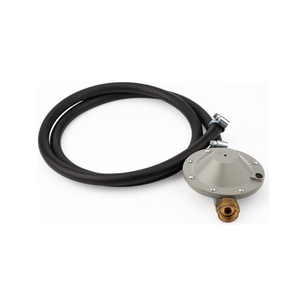 Изображение товара Комплект для подключения газового гриля REXANT с регулятором давления 1-1,2 для пропан с резьбовым 