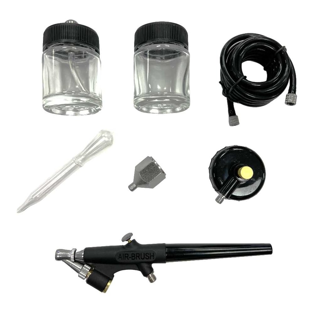 Изображение товара Пневматический аэрограф AktiSpray 8051 с диам. сопла 0.300 мм и кейсом